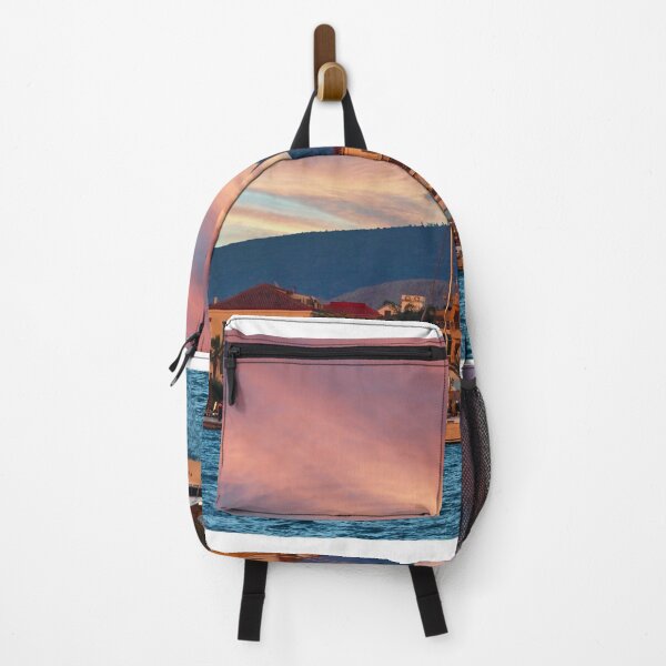 Item preview, Sunset evening in Nafplio, Peloponnese, Greece designed and sold by goceris.