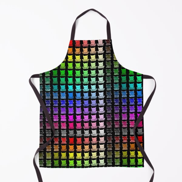 Item preview, Redbubble RGB to CMYK Color Swatches Cats designed and sold by Handstand365.