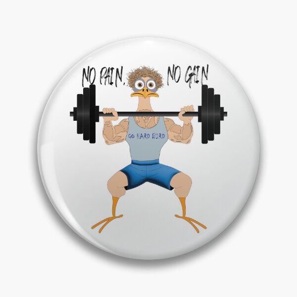 Item preview, Strong bird lifts weights designed and sold by Neborovski.