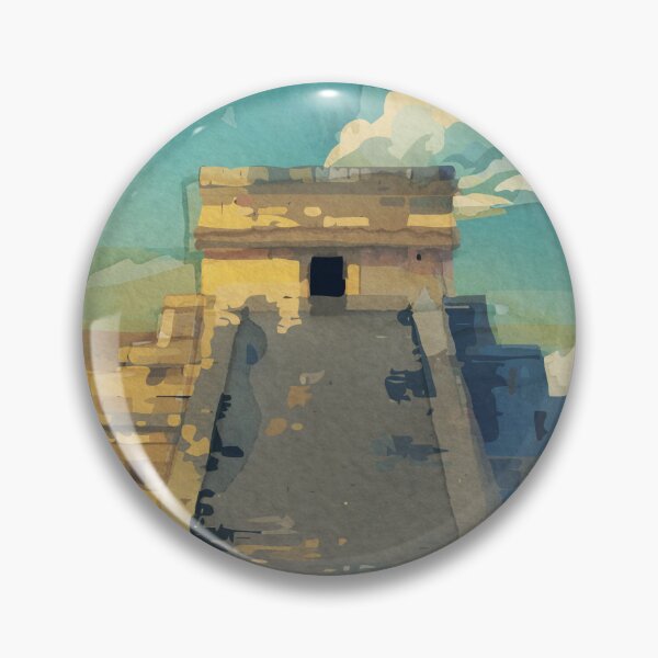 Item preview, Chichen Itza Mayan Pyramid Yukatan Mexico designed and sold by TheJoeyStudio.