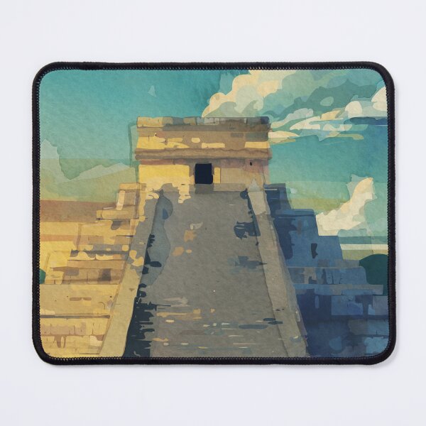 Item preview, Chichen Itza Mayan Pyramid Yukatan Mexico designed and sold by TheJoeyStudio.