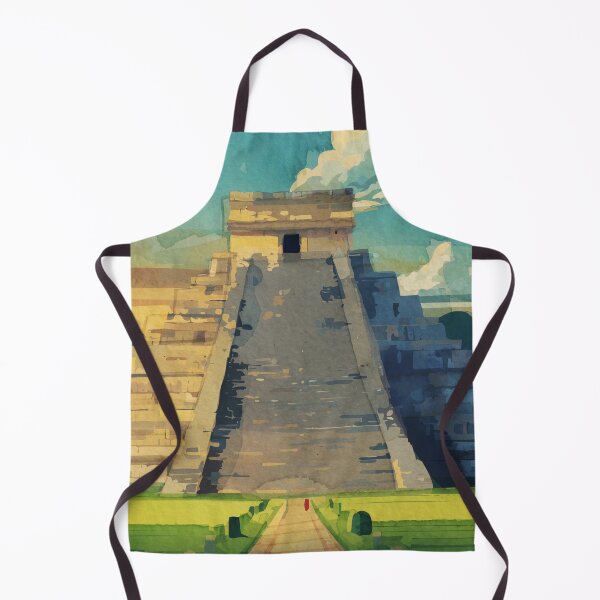 Item preview, Chichen Itza Mayan Pyramid Yukatan Mexico designed and sold by TheJoeyStudio.