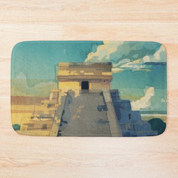 Item preview, Chichen Itza Mayan Pyramid Yukatan Mexico designed and sold by TheJoeyStudio.