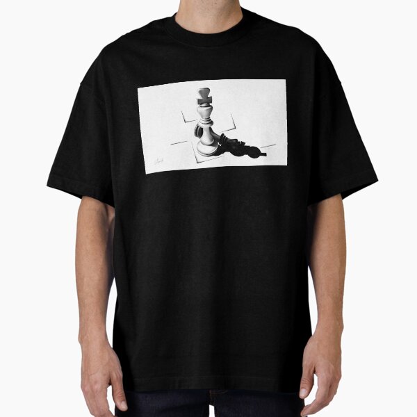 Schachfiguren Schach Oversized T-Shirt