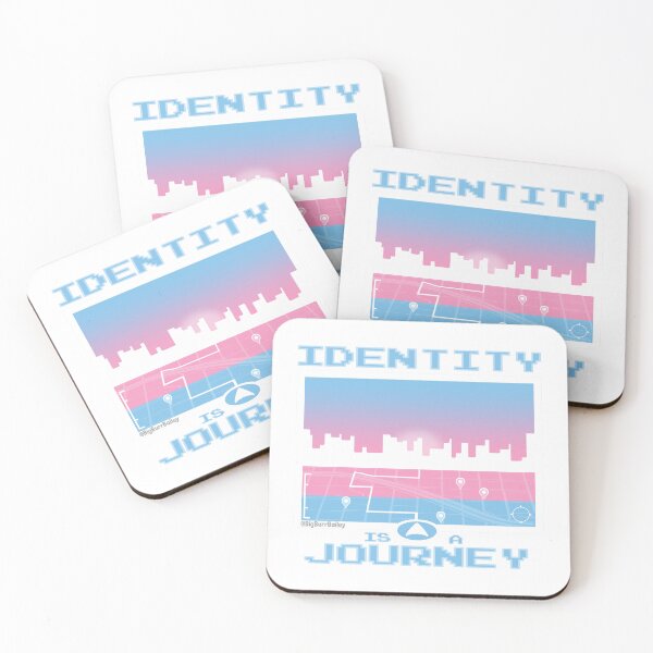 Item preview, Identity Is A Journey designed and sold by BigBurrBailey.