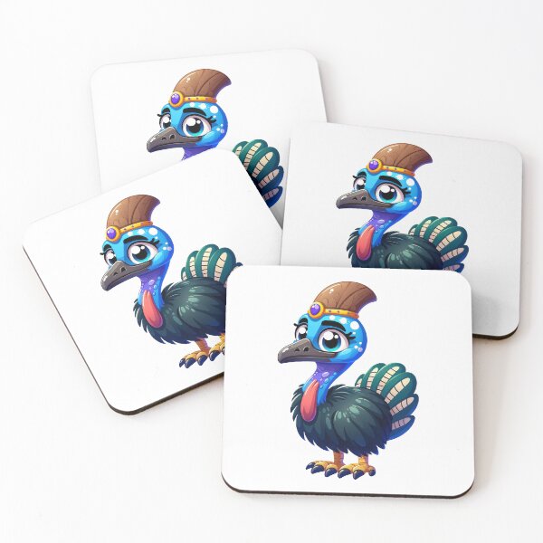 Item preview, Cassowary Sticker designed and sold by Magnuna.