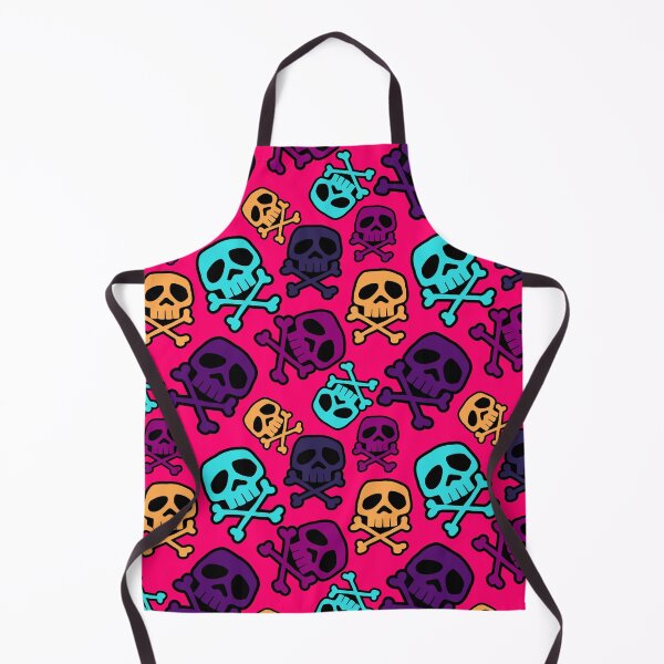 Item preview, Old School Punk Rock Skull Pattern: Synthwave designed and sold by muskitt.