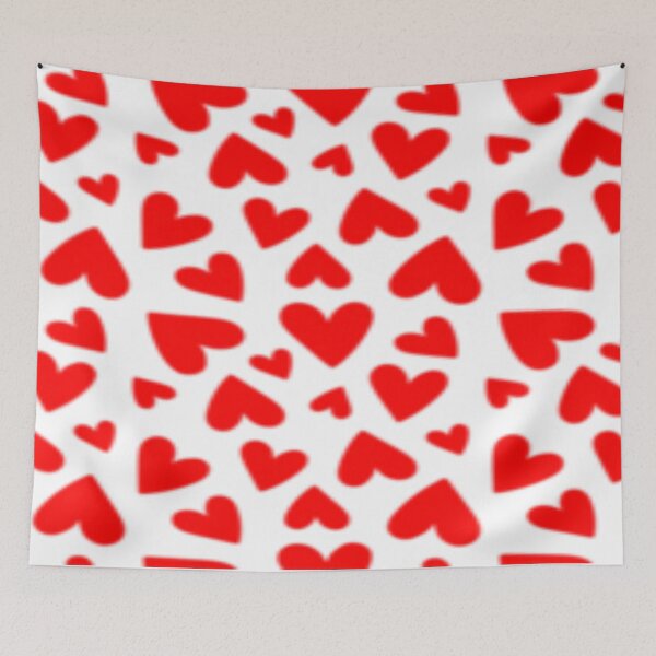Item preview, Hearts on white background  designed and sold by Starfox120.
