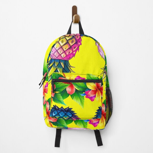 Item preview, Vibrant Tropical Flowers | Pineapples Border | Yellow designed and sold by JLEmporium.
