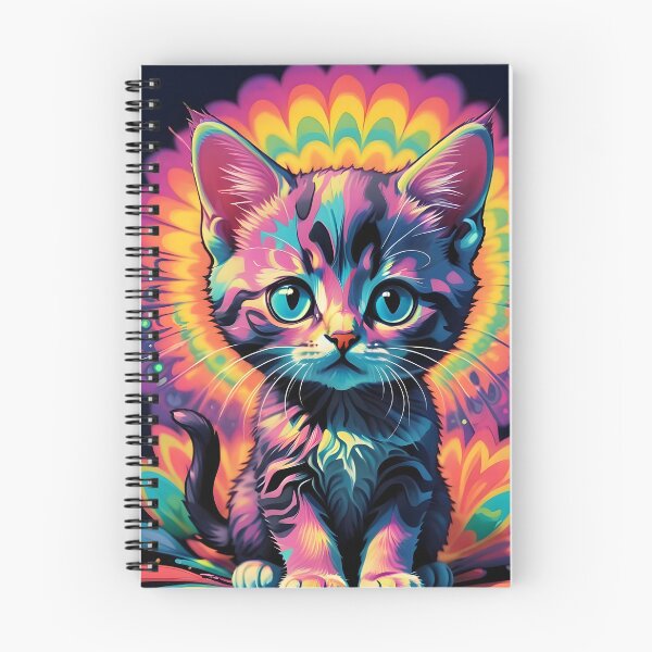 Artikelvorschau, Psychedelic Kitty entworfen und verkauft von ChimericCreate.
