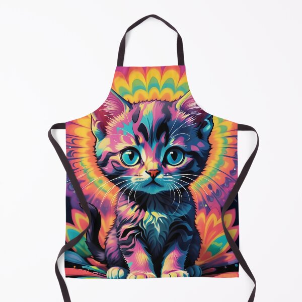 Item preview, Psychedelic Kitty designed and sold by ChimericCreate.