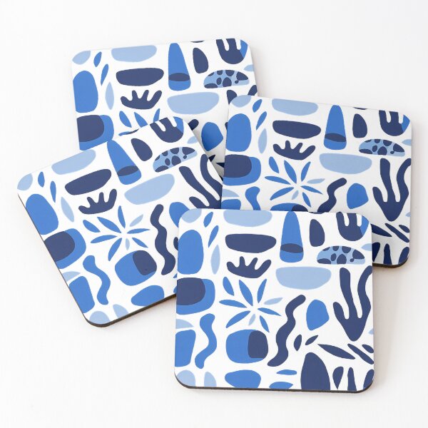 Item preview, Pattern: Blue Abstract In Nautical Style #1 designed and sold by kuralesya.