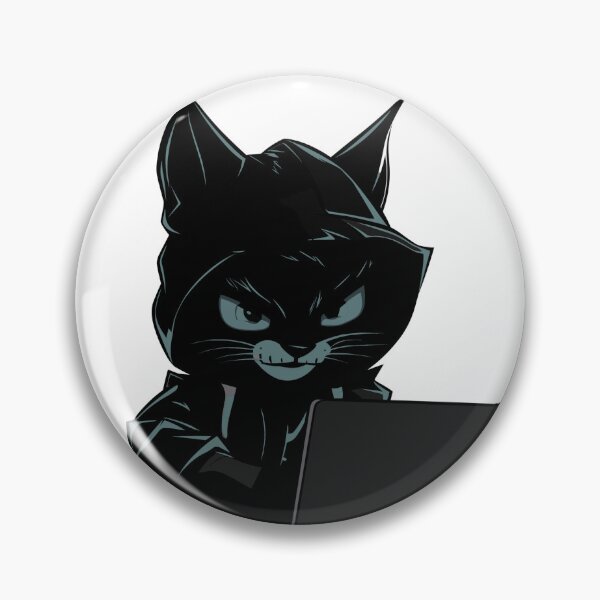 Item preview, Computer Hacking Cat, Funny T Shirt designed and sold by IsntThatNiche.
