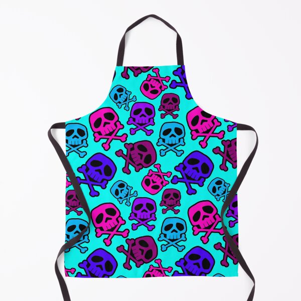 Item preview, Old School Punk Rock Skull Pattern: Vaporwave designed and sold by muskitt.