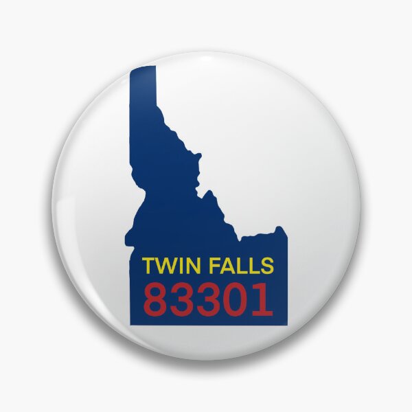 Item preview, Twin falls idaho zip code flag colors designed and sold by CDWR Adventures.