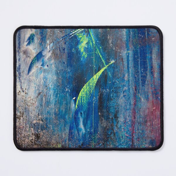Item preview, Abstract in the colors blue, pink, green, white and black designed and sold by CorinnaMariaArt.