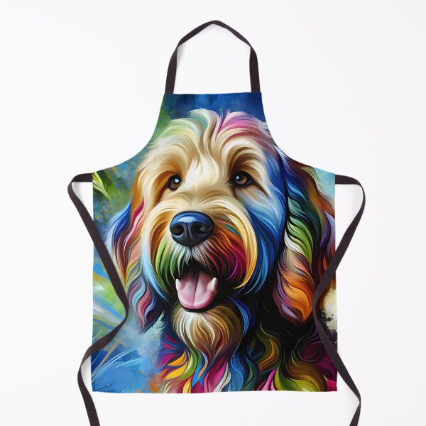 Item preview, Labradoodle Dog Acrylic Print Doggo Portrait Pet Lovers designed and sold by Puppy Puzzles Plus.