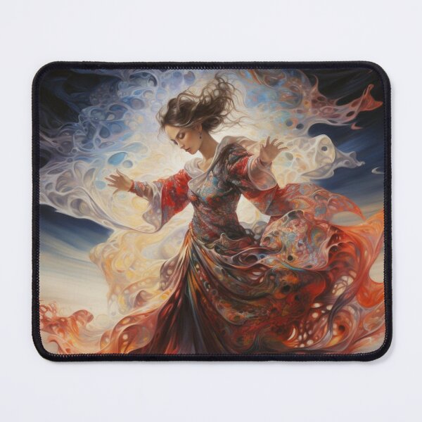 Item preview, Dancing Colors: A Waltz of Consciousness on the Canvas of Resplendence designed and sold by Christian Weiss.