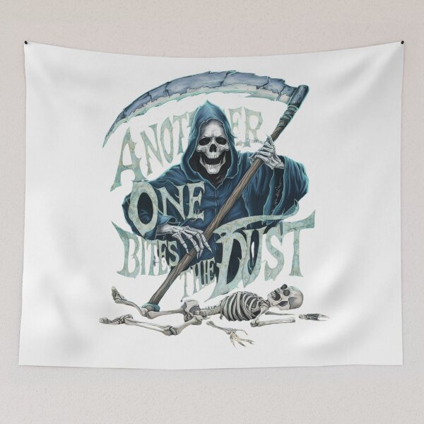 Item preview, Another One Bites the Dust: A Haunting Illustration of Death Personified designed and sold by Ajax90.