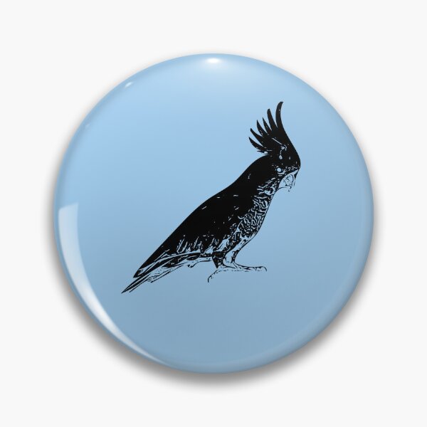 Item preview, Sulphur-crested Cockatoo Black Design  designed and sold by designsasstultd.