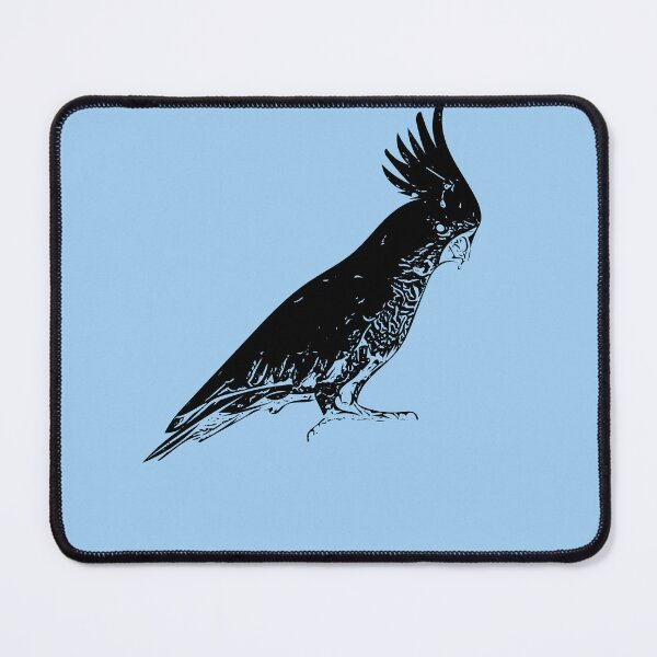 Item preview, Sulphur-crested Cockatoo Black Design  designed and sold by designsasstultd.
