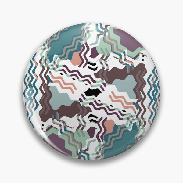 Item preview, Teal Fashion Abstract Pattern Seamless Repeat designed and sold by Sharon Schwalbe.