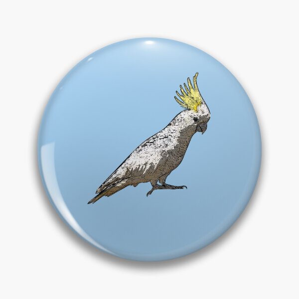 Item preview, Sulphur-crested Cockatoo Black Alternate Design  designed and sold by designsasstultd.