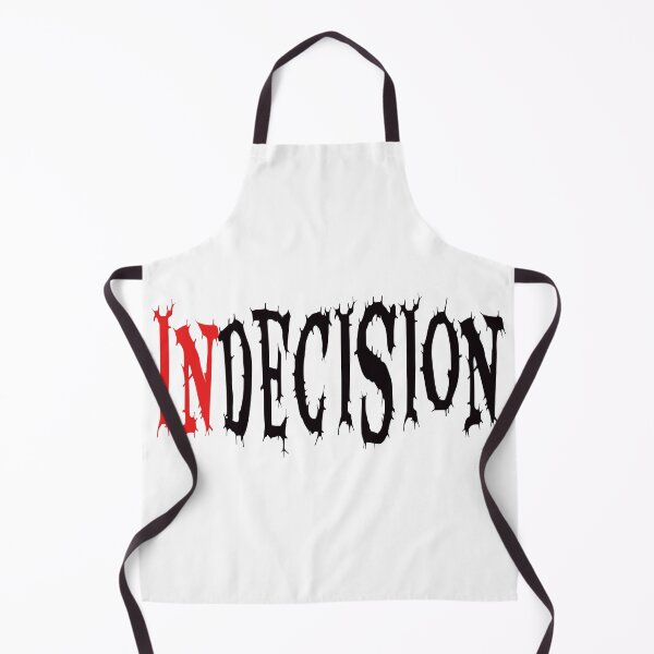 Item preview, Indecision Word In Red & Black designed and sold by adlkh.