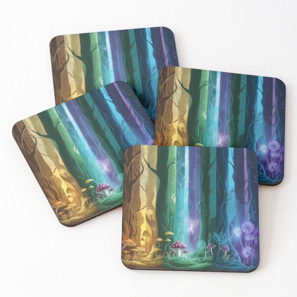 Item preview, "Mesmerizing Forest Scene: Four Times of Day On designed and sold by DesigntshirtWB.