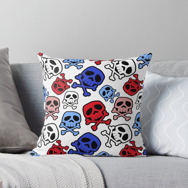 Item preview, Old School Punk Rock Skull Pattern: Patriotic 2 designed and sold by muskitt.