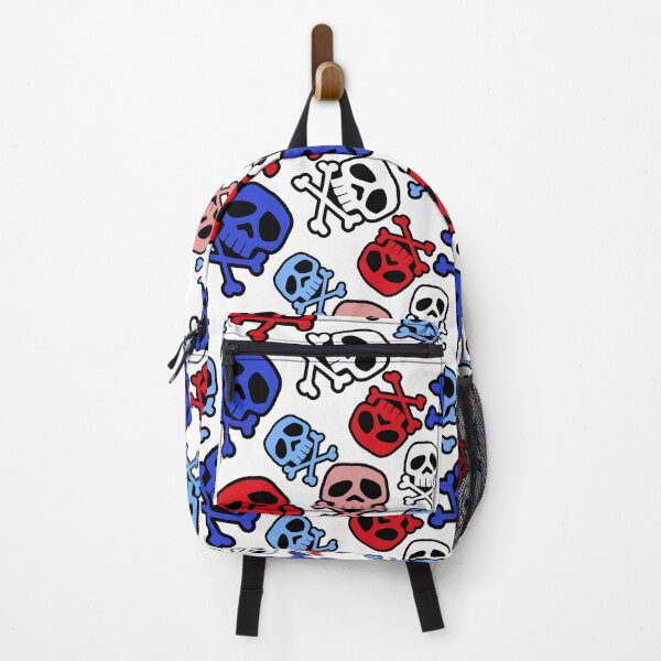Item preview, Old School Punk Rock Skull Pattern: Patriotic 2 designed and sold by muskitt.