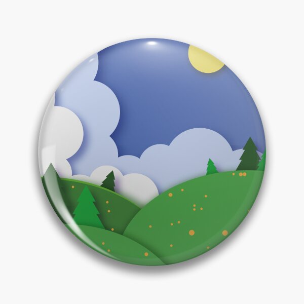 Item preview, Clearing with trees among the clouds designed and sold by Medlena.