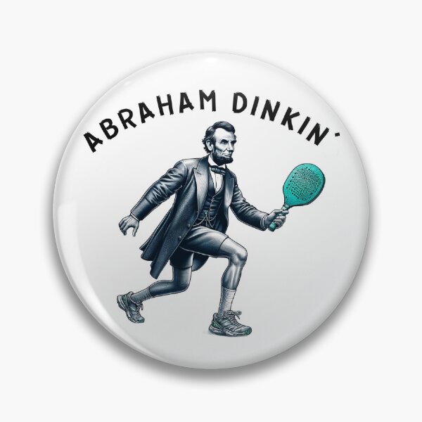 Item preview, Abraham Dinkin' Lincoln Pickleball Enthusiast  designed and sold by The Junto Shop.