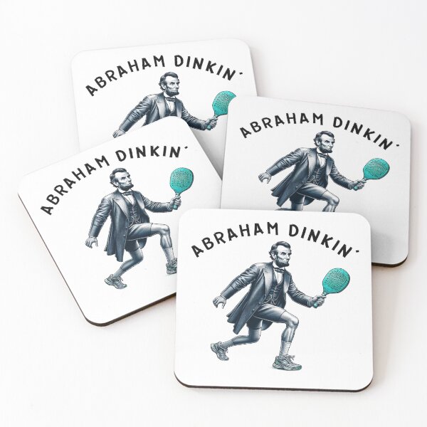 Item preview, Abraham Dinkin' Lincoln Pickleball Enthusiast  designed and sold by The Junto Shop.