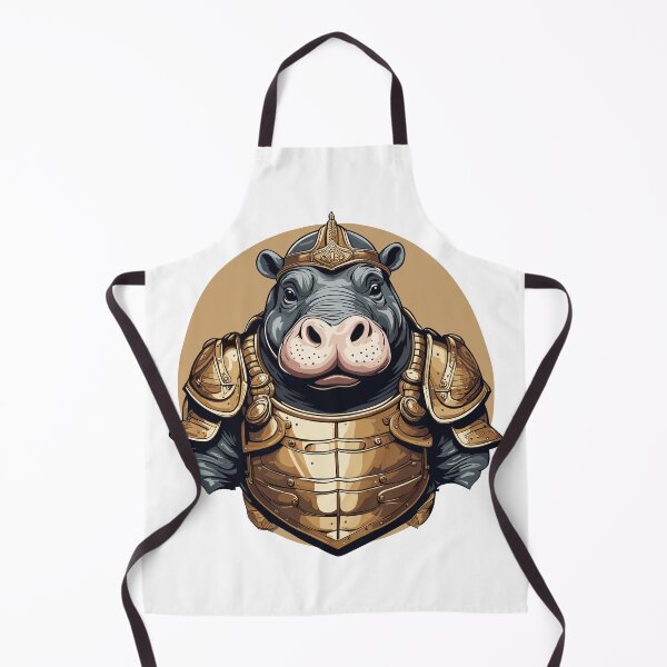 Item preview, Hippo in Armor designed and sold by WildlifeInc.