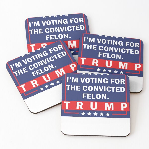 Item preview, I'm Voting For The Convicted Felon  designed and sold by anaotradnova.