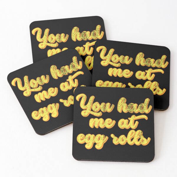 Item preview, Funny Asian Food You Had Me At Eggrolls Egg Rolls designed and sold by TKsTees.
