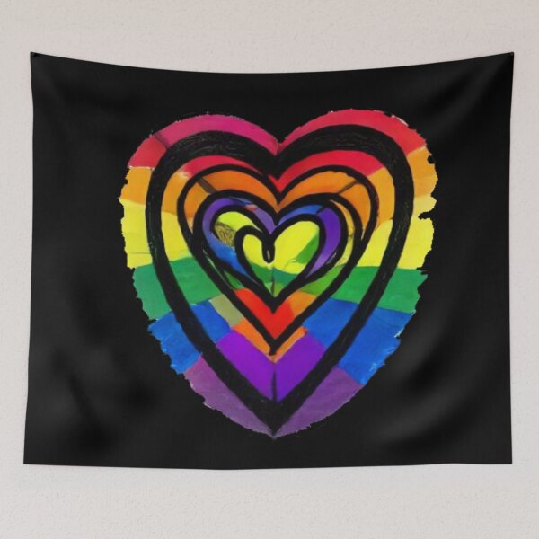 Item preview, Love in Rainbow Colors designed and sold by Politoperz.