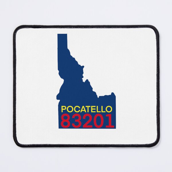 Item preview, Pocatello Idaho State Flag Colors Zip Code designed and sold by CDWR Adventures.