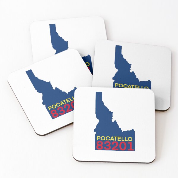 Item preview, Pocatello Idaho State Flag Colors Zip Code designed and sold by CDWR Adventures.