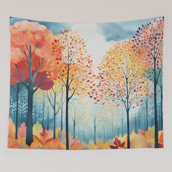 Item preview, Autumnal Mood Watercolor Painting #2 designed and sold by NatureSight.