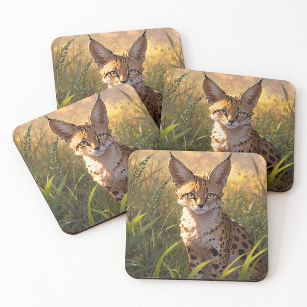 Item preview, Cute of serval. designed and sold by PatDoArt.