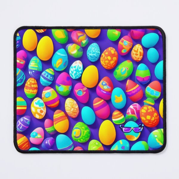 Item preview, Vibrant Eggs Pattern Art designed and sold by Health And Fitness Posts e-Store.