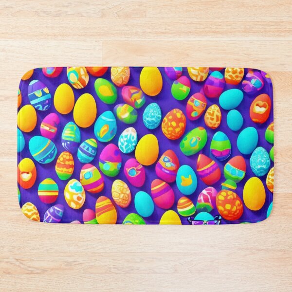 Item preview, Vibrant Eggs Pattern Art designed and sold by Health And Fitness Posts e-Store.