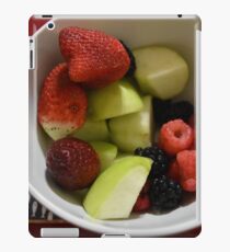 Fruits in a bowl iPad Case/Skin