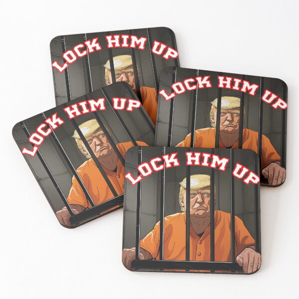Item preview, Donald Trump Lock Him Up designed and sold by DyfunctionalTee.