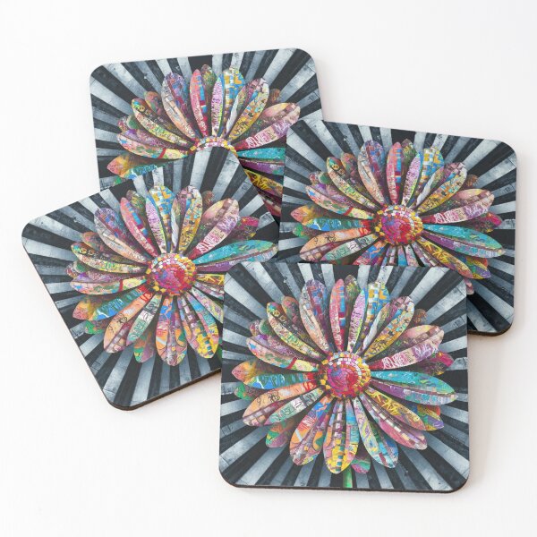 Item preview, Flower mosaique  designed and sold by YounexxART.