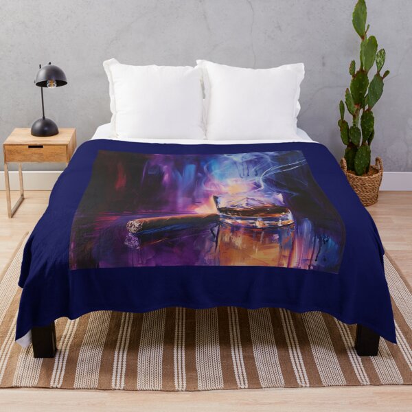 Item preview, Whiskey & Smoke Elegance - Abstract Art with Realism & Sophistication AI Generated designed and sold by OlfactoART Studio.