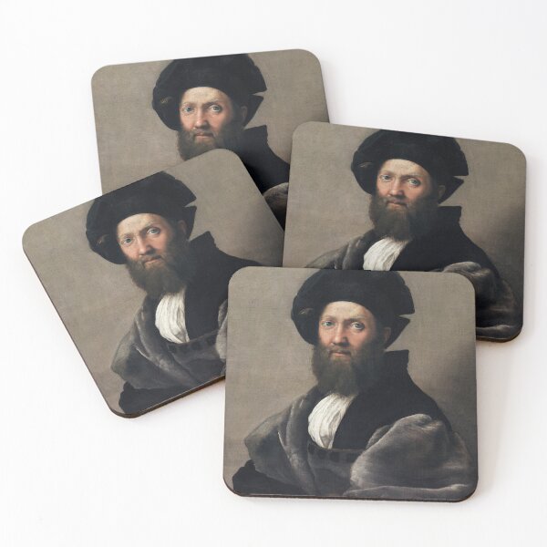 Item preview, Raphael's Portrait of Baldassarre Castiglione (1514–1515) designed and sold by My Artprintz.