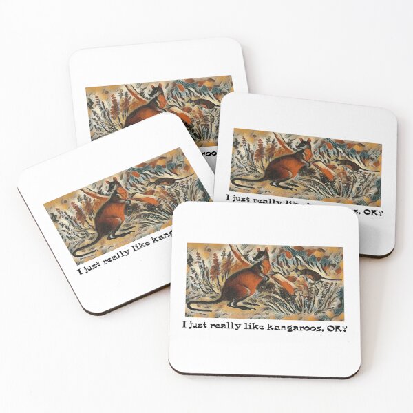 Item preview, I just really like kangaroos, ok? designed and sold by dalastore.